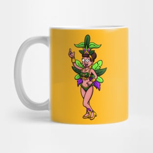 Female Brazilian Carnival Dancer Mug